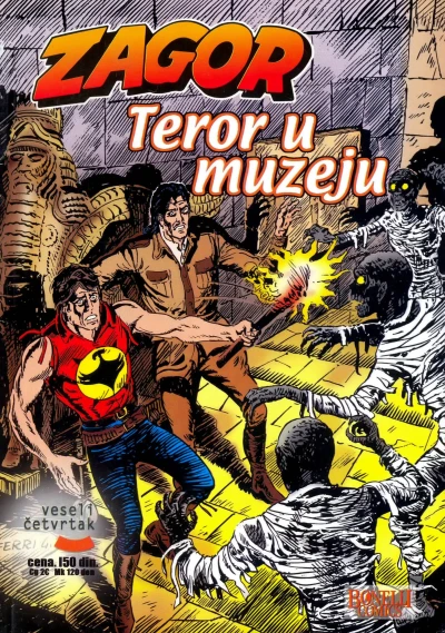 Cover of Teror u muzeju