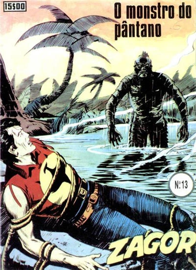 Cover of O monstro do pantano