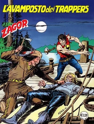Cover of L'avamposto dei trappers