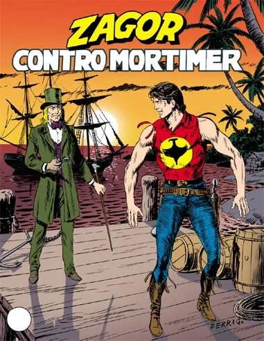Cover of Zagor contro Mortimer