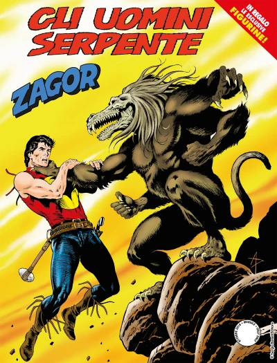 Cover of Gli uomini serpente