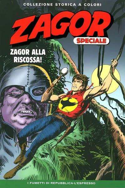 Cover of Zagor alla riscossa!; La pietra che uccide