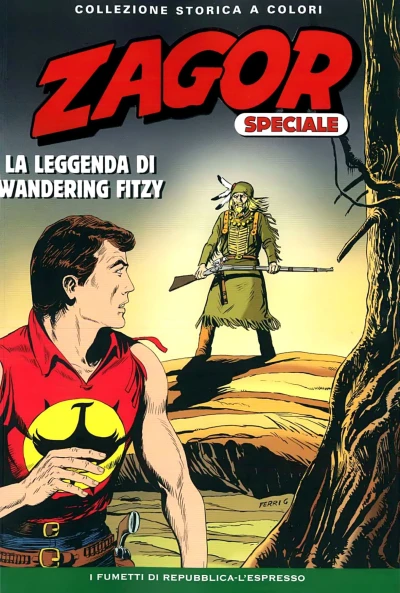 Cover of La leggenda di Wandering Fitzy; Anima nera