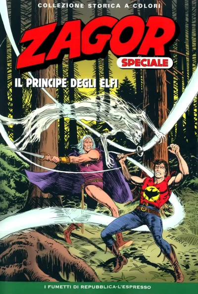 Cover of Il principe degli elfi; Avventura in Canada