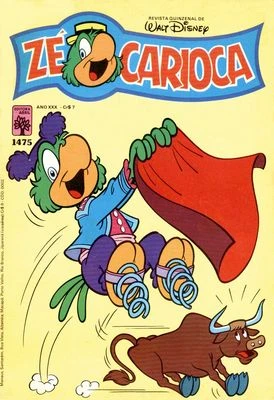 Cover of Zé Carioca Na Avenida