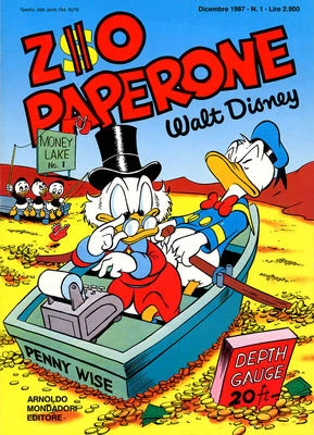 Cover of Zio Paperone in Solo un povero vecchio