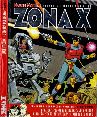 Cover of Luce fredda (Legione Stellare) & L'ombra del drago (La Stirpe Di Elän)