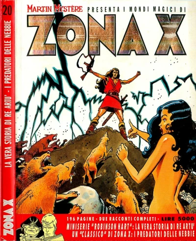 Cover of La vera storia di Re Artù (Robinson Hart) & I predatori delle nebbie