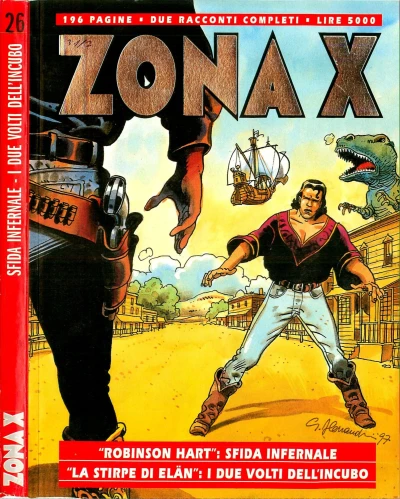 Cover of Sfida infernale (Robinson Hart) & I due volti dell'incubo (La stirpe di Elän)