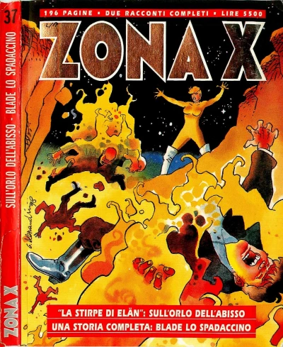 Cover of Sull'orlo dell'abisso (La stirpe di Elän) & Blade lo spadaccino