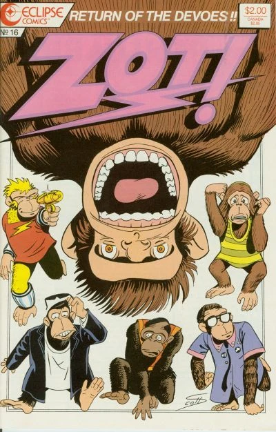 Cover of Call of the Wild; The Adventures of Zot! in Dimension 10 ½! #16