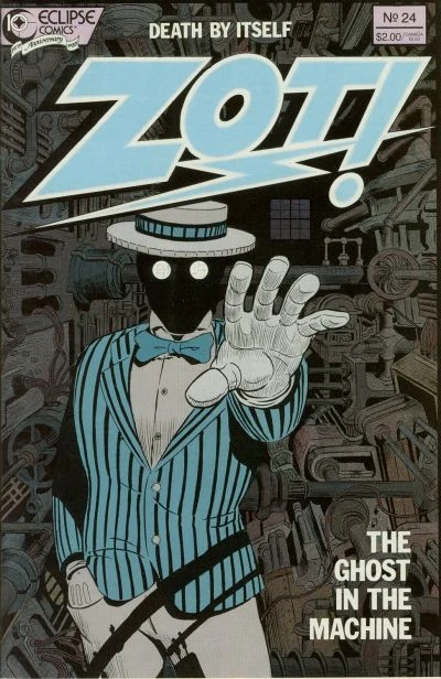 Cover of The Ghost in the Machine Part 2; The Adventures of Zot! in Dimension 10 ½: Down on the Farm