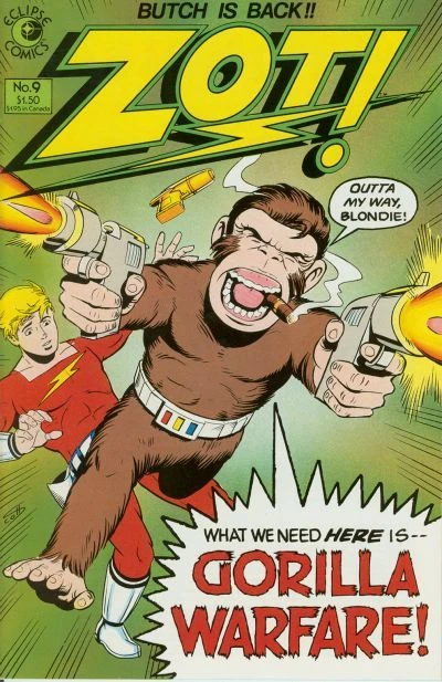 Cover of Gorilla Warfare!