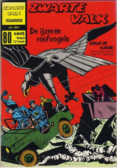 Cover of De ijzeren roofvogels