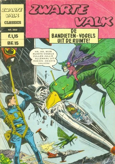 Cover of De Bandieten-Vogels uit de Ruimte!