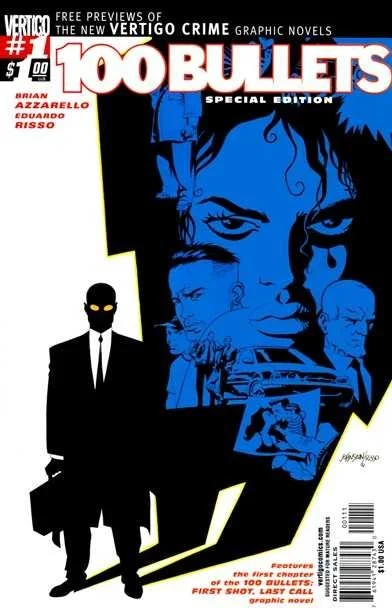 100 Bullets #1/Crime Line Sampler Flip-Book (2009) - Series 