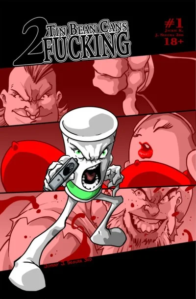 2 Tin Bean Cans F#cking