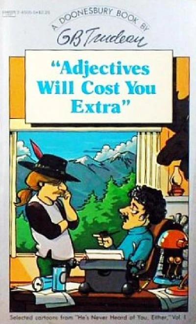 "Adjectives Will Cost You Extra"