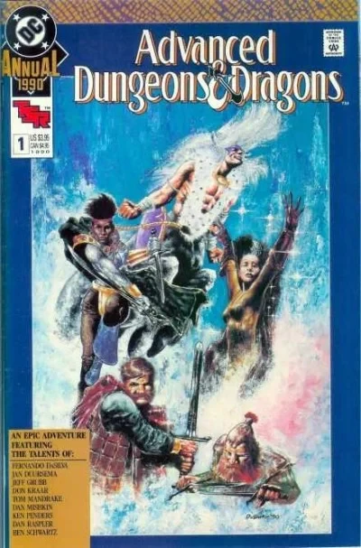 Advanced Dungeons & Dragons Annual (1990) - Series 