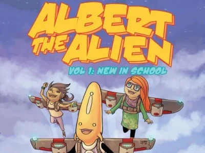 Albert the Alien: New In School