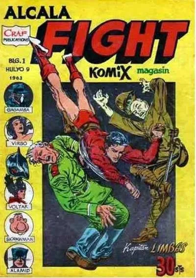 Alcala Fight Komix Magasin