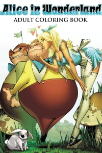 Alice in Wonderland Adult Coloring Book