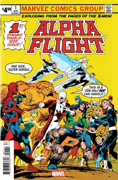 Alpha Flight No. 1 Facsimile Edition (2019) - Series 