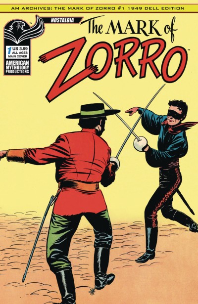 AM Archives: The Mark of Zorro #1 1949 Dell Edition