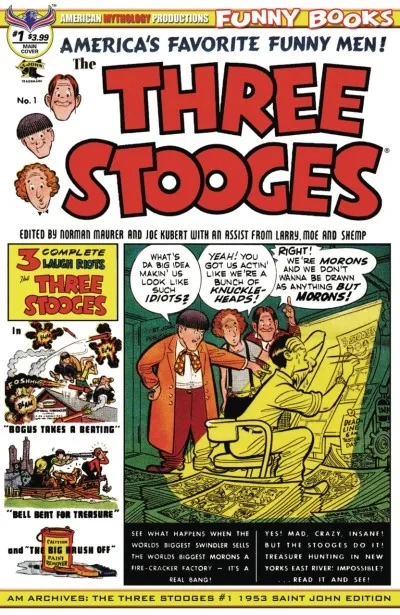 AM Archives: The Three Stooges #1 1953 Saint John Edition