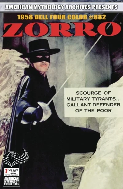 American Mythology Archives Presents Zorro/Dell Four Color #882