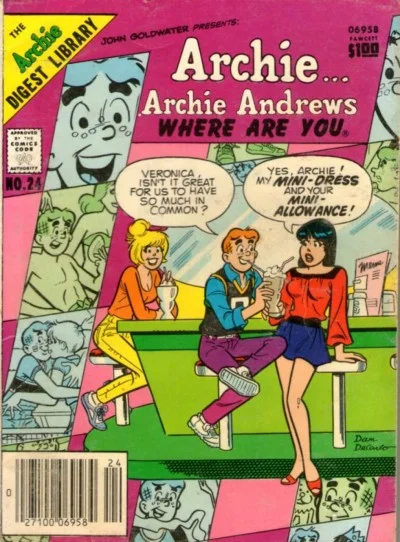 Archie...Archie Andrews, Where Are You? Digest Magazine (1977) - Series 