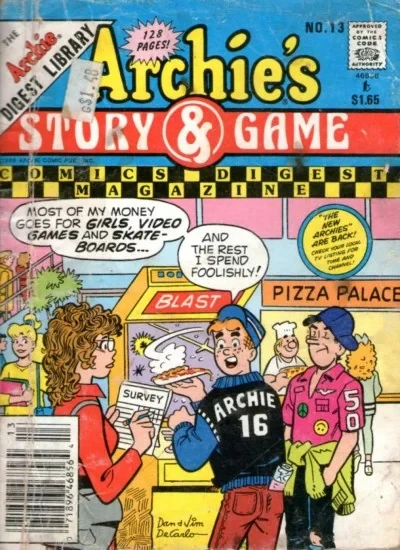 Archie's Story & Game Digest Magazine
