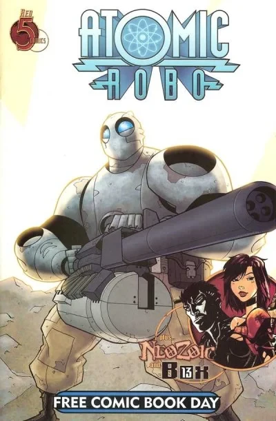 Atomic Robo / Neozoic / Box 13 Free Comic Book Day 2010