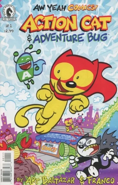 Aw Yeah Comics: Action Cat & Adventure Bug!