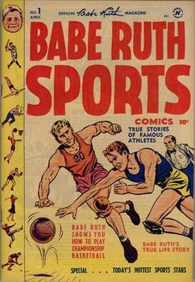 Babe Ruth Sports Comics