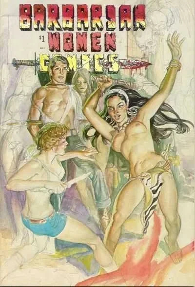 Barbarian Women Comics (1975) - Series 