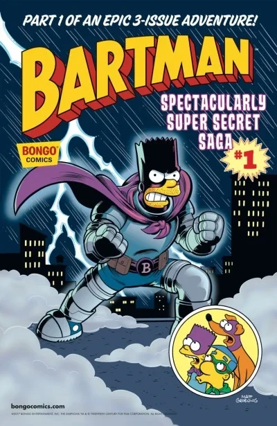 Bartman Spectacularly Super Secret Saga (2017) - Series 