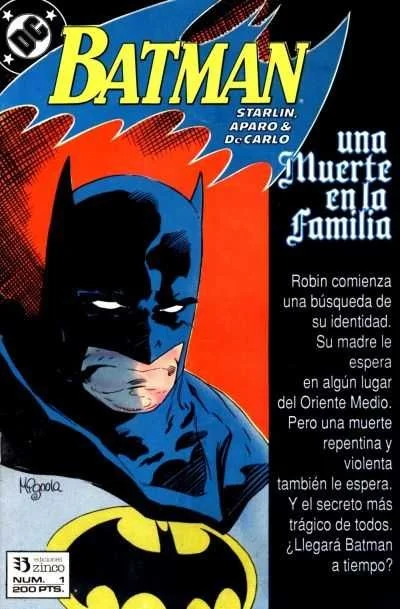Batman Una muerte en la Familia