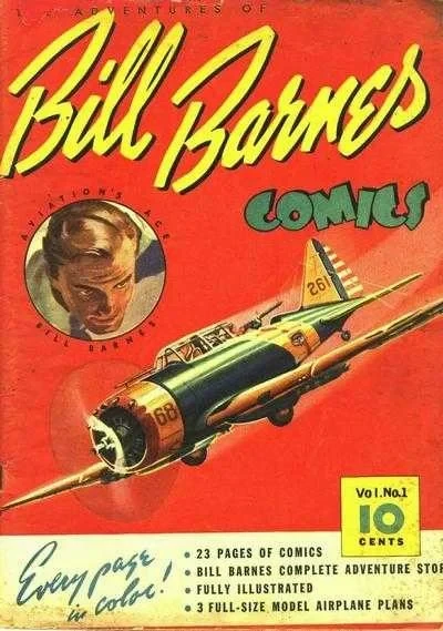 Bill Barnes America's Air Ace Comics (1940) - Series 