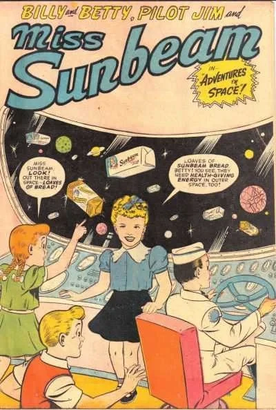 Billy & Betty, Pilot Jim and Miss Sunbeam in Adventures in Space (1955) - Series 