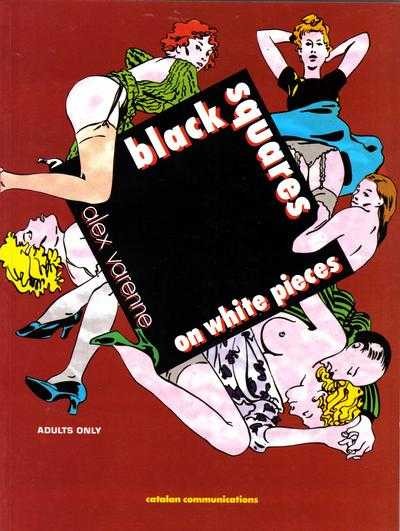 Black Squares On White Pieces