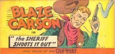 Blaze Carson (1950) - Series 