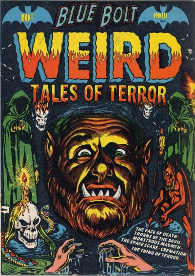 Blue Bolt Weird Tales of Terror