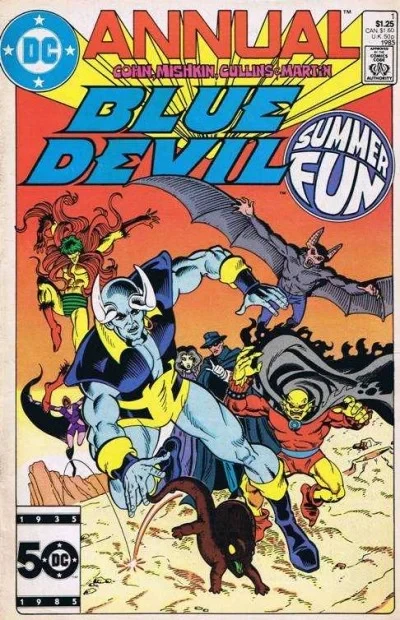 Blue Devil Annual (1985) - Series 