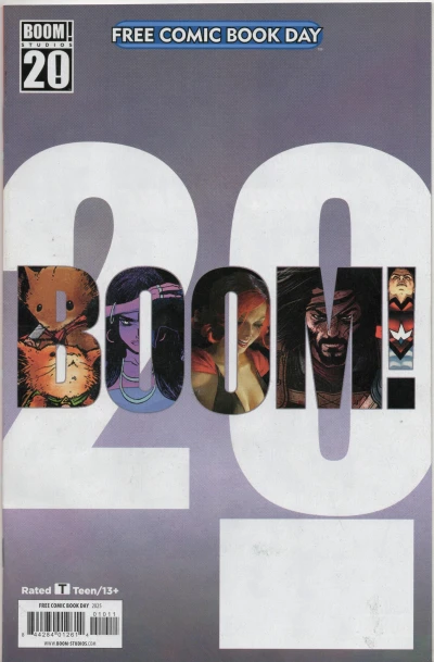 Boom! Studios 20th Anniversary Special Free Comic Book Day