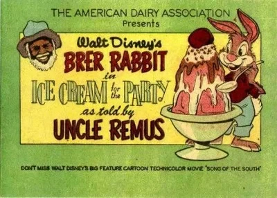 Brer Rabbit in Ice Cream for the Party
