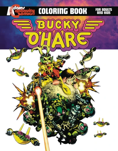 Bucky O'Hare Graphic Novel Coloring Book