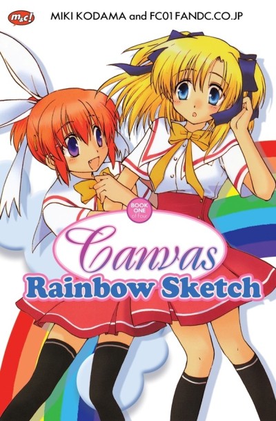 Canvas: Rainbow Sketch