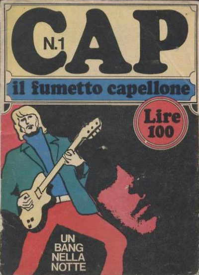 Cap il fumetto capellone