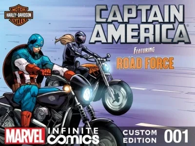 Captain America Featuring Road Force
